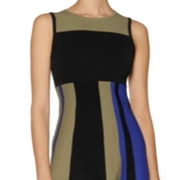 Ohne Titel Dresses & Skirts - OHNE TITEL Multi-Color Stretch Knit Dress